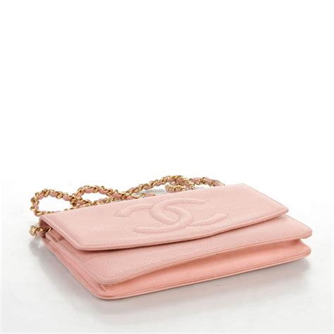 chanel caviar wallet camille pink|Chanel Wallet On Chain Caviar Pink .